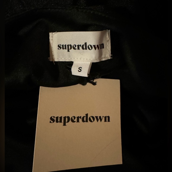 SUPERDOWN Black Dress -small - Picture 3 of 3